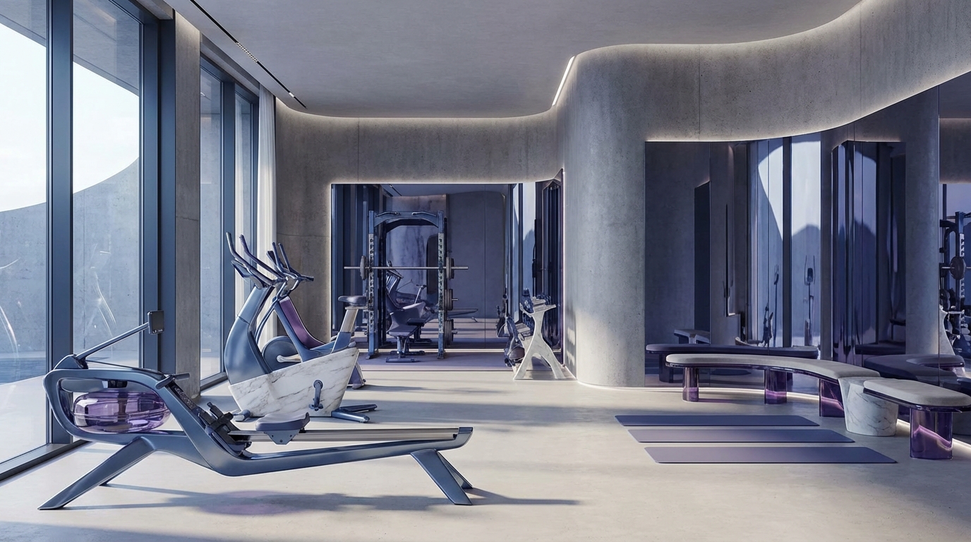 Luxury Home Gyms: Equipment That Looks Like Sculpture